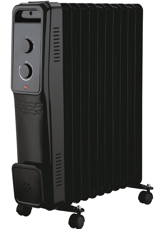 Calorifer electric cu ulei, 9 elementi, cu termostat, 3 trepte de putere, max 2000 W, Victronic VCSH9