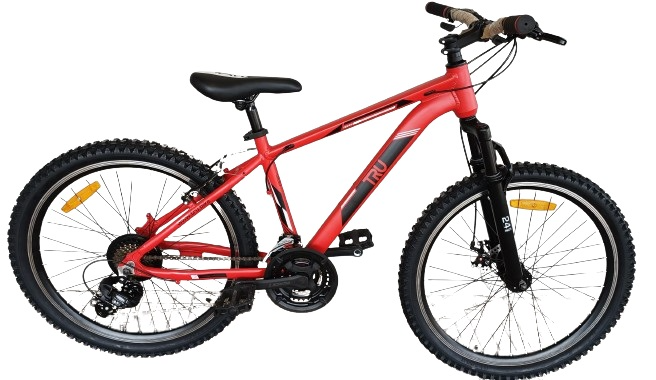 Bicicleta cu cadru din aluminiu, 20”, TRU BIKE BIC20ROSU/AL (rosu)