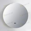 Oglinda LED Odin 80×80 cm Rotunda, Buton Touch, Dezaburire, Ceas si Temperatura, 3 Tipuri de Lumina OD007-80
