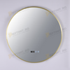 Oglinda LED Odin Rotunda 70cm Rama Aurie, Ceas, Temperatura, Touch si 3 Lumini OD010T/G