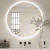 Oglinda LED Odin Rotunda 60cm, 3 Lumini, Dezaburire si Touch OD012
