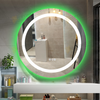 Oglinda LED Odin RGB Rotunda 70cm, 3 Lumini, Dezaburire si Touch OD013-RGB