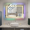 Oglinda LED Odin RGB 80x60cm, 3 Lumini, Dezaburire si Touch OD014-RGB