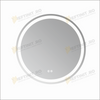 Oglinda LED Odin 60×60 cm Rotunda cu Touch, Dezaburire, 3 Tipuri de Lumina, Dimabila