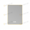 Oglinda LED Odin 60x80cm Rama Aurie, 3 Lumini, Dezaburire si Touch OD041-G