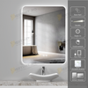 Oglinda Baie Odin LED 60×90 cm, Dezaburire, Touch, 3 Tipuri de Lumina, Dimabila OD057-101