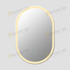 Oglinda LED Odin si Touch, 90×60 cm, Functie Dezaburire, 3 Tipuri de Lumina, Dimabilă OD061-100