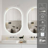 Oglinda Baie Odin LED 90×60 cm, Dezaburire, Touch, 3 Tipuri de Lumina, Dimabila OD061-101