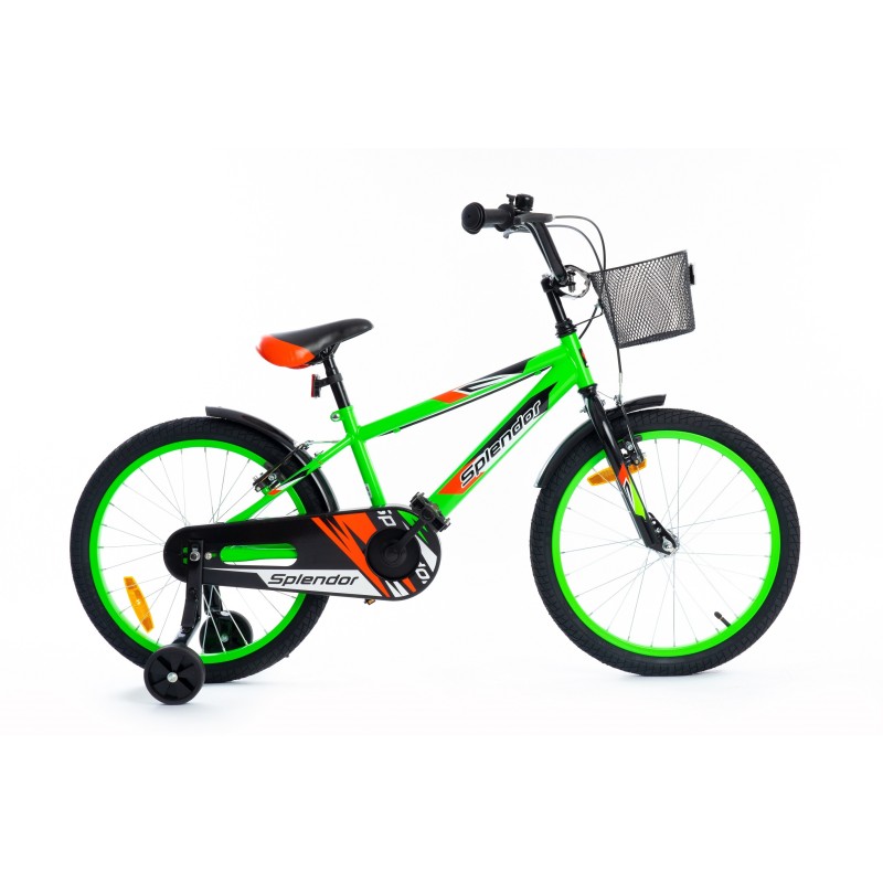 Bicicleta pentru copii, 20“, Splendor BIC20V (verde+negru)
