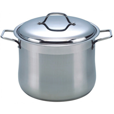 Oala inox cu capac , 32 cm , 19 l , Grunberg GR3132